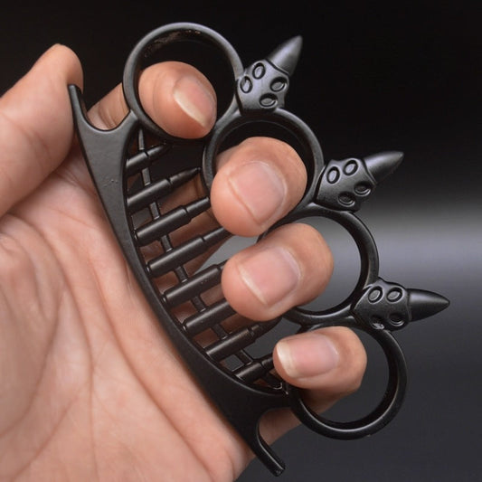 Four-Finger Bullet Head Knuckle Tool for Self-Defense