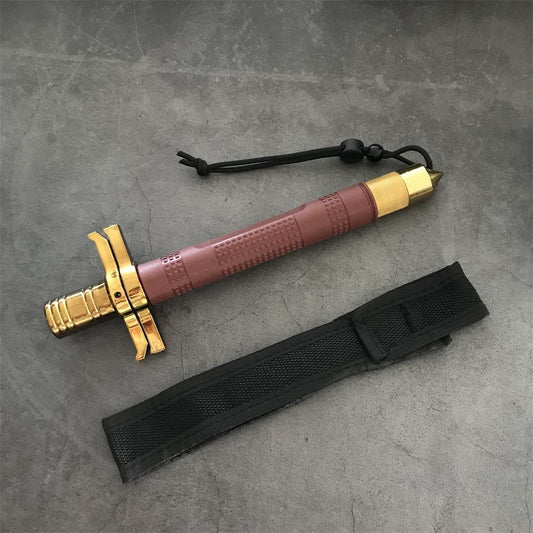 Multi-Function Alloy Steel Baton for Window Breaking and Protection