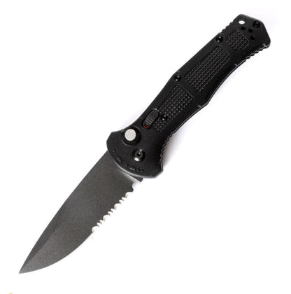 Nylon Fiber Handle Folding Knife for Outdoor Tactical Hunting with D2 Blade