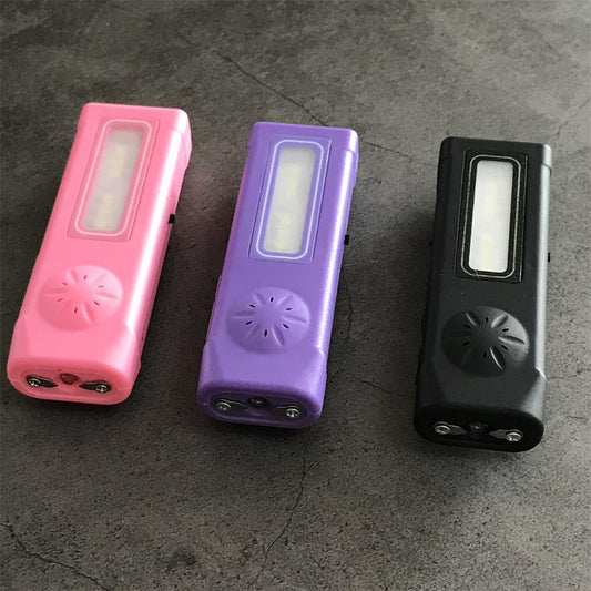 Self-defense Flashlight with Built-in Stun Gun Feature