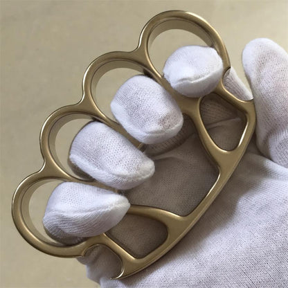 Stonewashed Brass Knuckle Duster Bottle Opener Tool