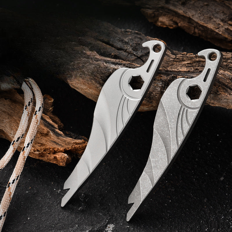 Titan Seahorse Multi-Tool with Bottle Opener and Pry Bar Features