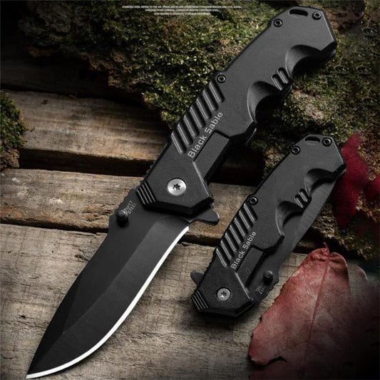 Versatile Portable Folding Knife for Personal Protection Outdoors