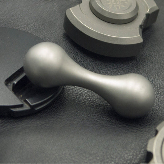 Titan Bone Whirl EDC ZR Stone for Stress Relief and Everyday Carry