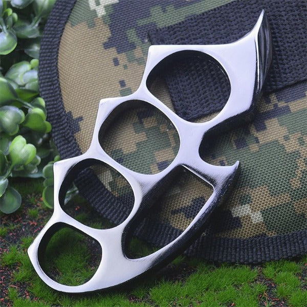 Sturdy Zinc Alloy Knuckle Duster with Practical Bottle Opening Feature