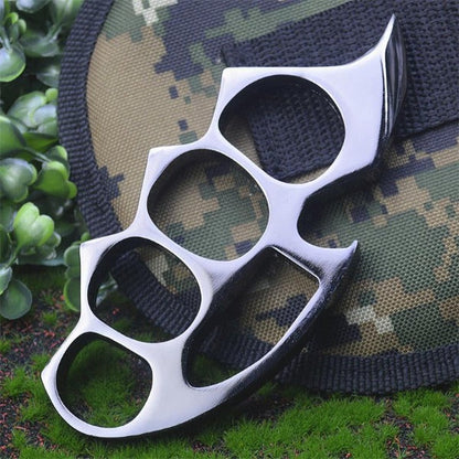 Sturdy Zinc Alloy Knuckle Duster with Practical Bottle Opening Feature