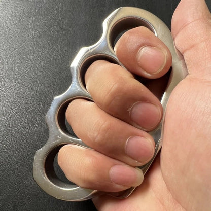 Reliable Steel Knuckle Duster Self-Defense Tool for Daily Use