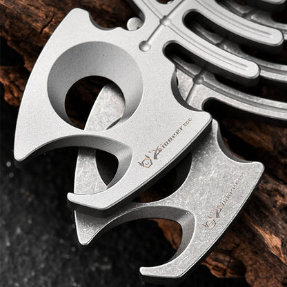 Titanium EDC Bottle Opener with Built-In Self-Defense Feature