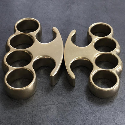 Timeless Style Stonewashed Brass Knuckle Duster
