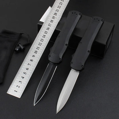 Zinc Aluminum Alloy Handle EDC Tool Tactical Knife for Outdoor Hunting