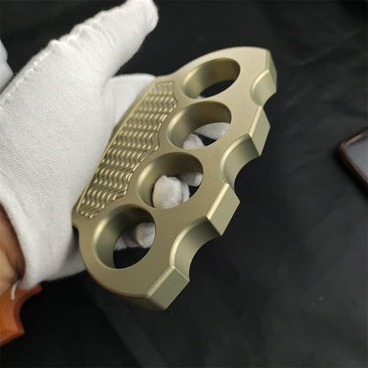 Self-Defense EDC Tool Solid Aluminum Knuckle Duster for Secure Carry