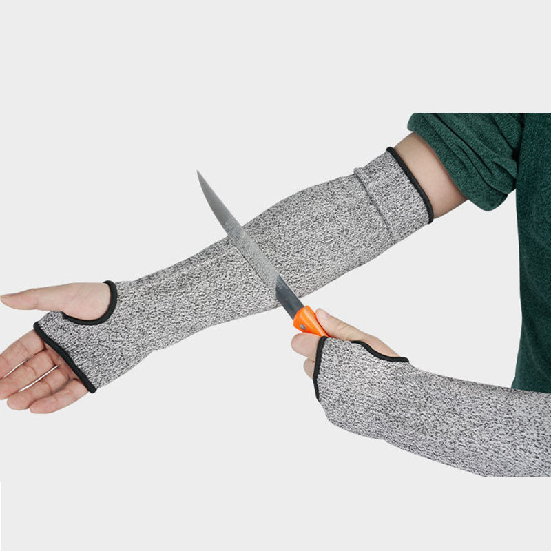 Arm Sleeve with Cut Resistance Designed for Skin Comfort