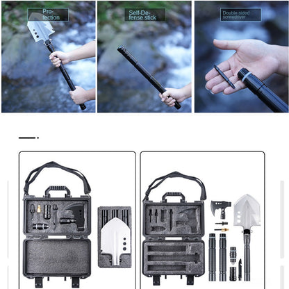 Survival Shovel Multifunctional Soldier Tool for Outdoor Adventures