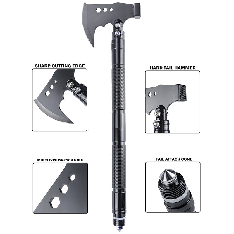 Survival Shovel Multifunctional Soldier Tool for Outdoor Adventures