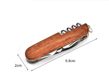 Folding Knife for Outdoor Defense with Built-in Multi-tool Capabilities