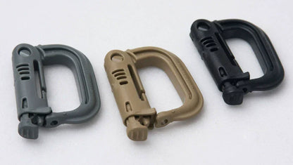 Adventure Gear D-Clip Tactical MOLLE Attachment for Outdoor Use