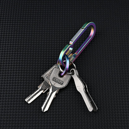 TC4 Titanium Compact Tweezer Keychain for Everyday Carry