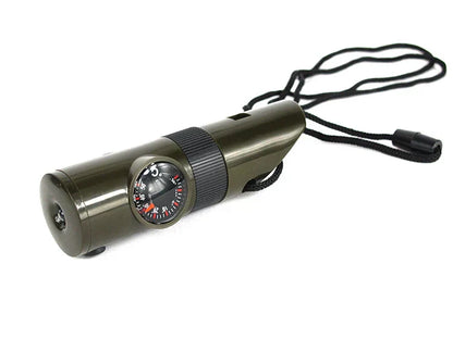 7in1 Wilderness Whistler SOS Beacon for Survival