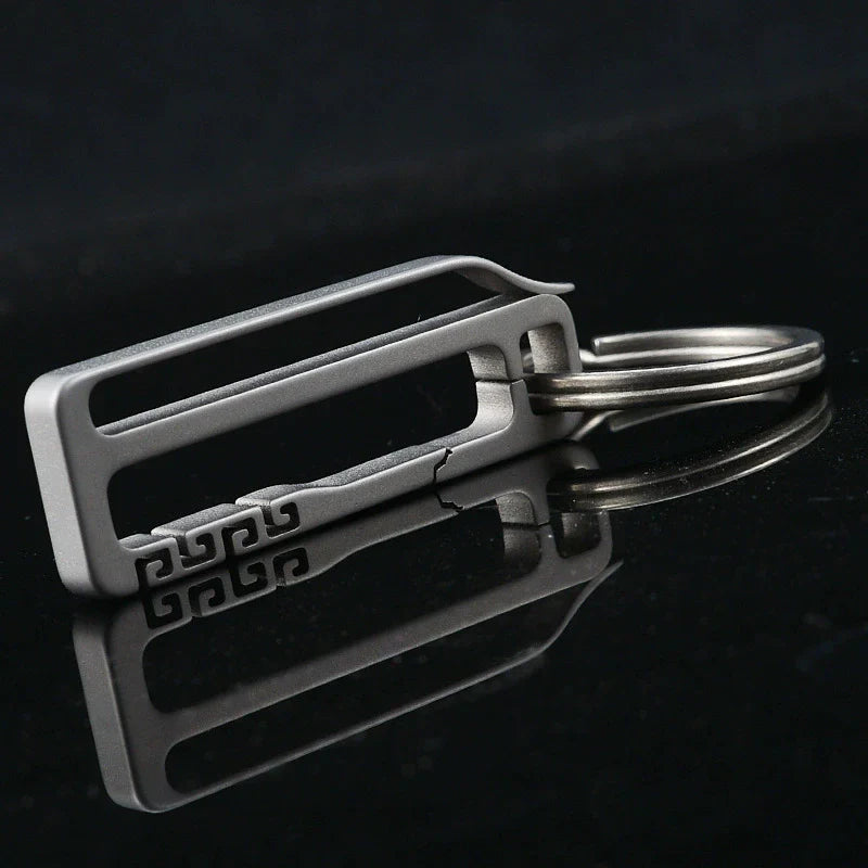 Titanium Clip Key Securer for Men