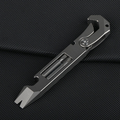 Titan TactiTool Durable Alloy Multi-Tool Flipper for Everyday Carry
