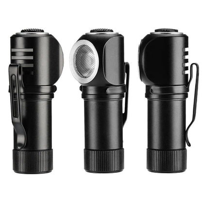 Portable Waterproof Headlamp with Removable Flashlight Torch for Night Use
