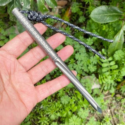 Titanium Tactical Break Baton EDC Survival Tool