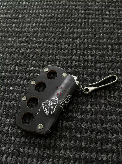 GumGuardian Leather Defense Knuckle Duster