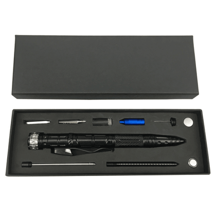 Multi-Purpose Tactical Pen Set with Whirl-Lit Feature