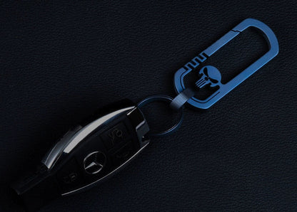 Titan Elegance Punisher Keychain for Stylish Carry