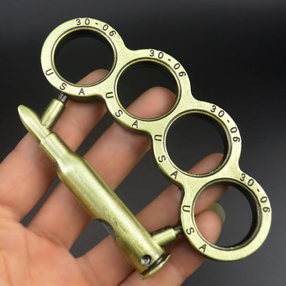 Metal Knuckle Duster Multifunctional Tool for Martial Arts Self-Defense