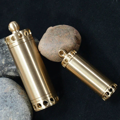 FieldMedix Copper Vault Portable EDC Pill Storage Case