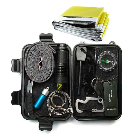 Survivalist Trekker Essential Gear Collection