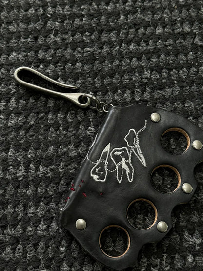 GumGuardian Leather Defense Knuckle Duster