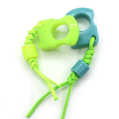 AFK Fluorescent Self-Defense Finger Keychain