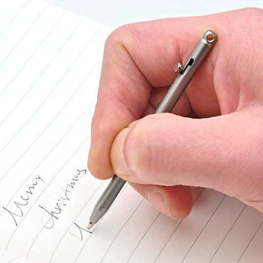 Titan Scribe Mini Ballpoint Pen for EDC Keychain