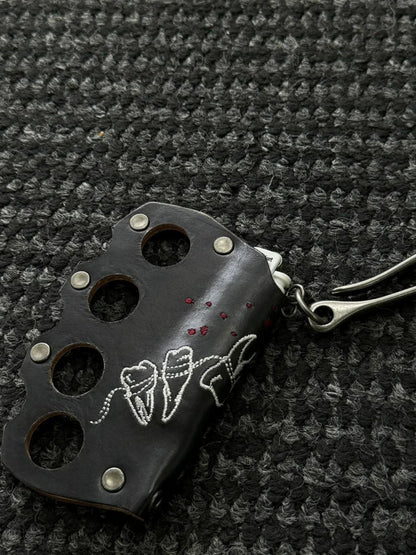 GumGuardian Leather Defense Knuckle Duster