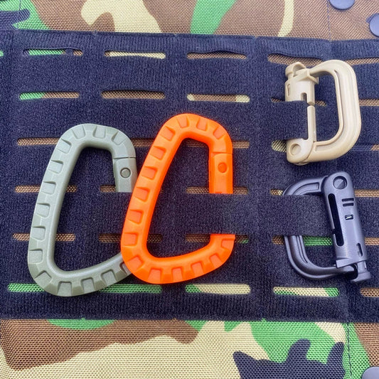 Adventure Gear D-Clip Tactical MOLLE Attachment for Outdoor Use