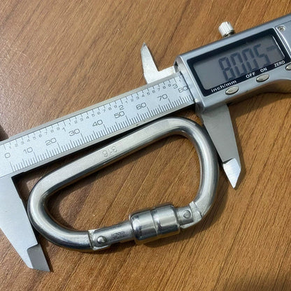 Titan GripLock D-Rig Clip for Secure Climbing and Hauling Tasks