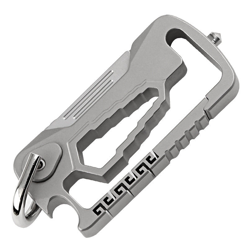 Titanium MultiTool Keychain