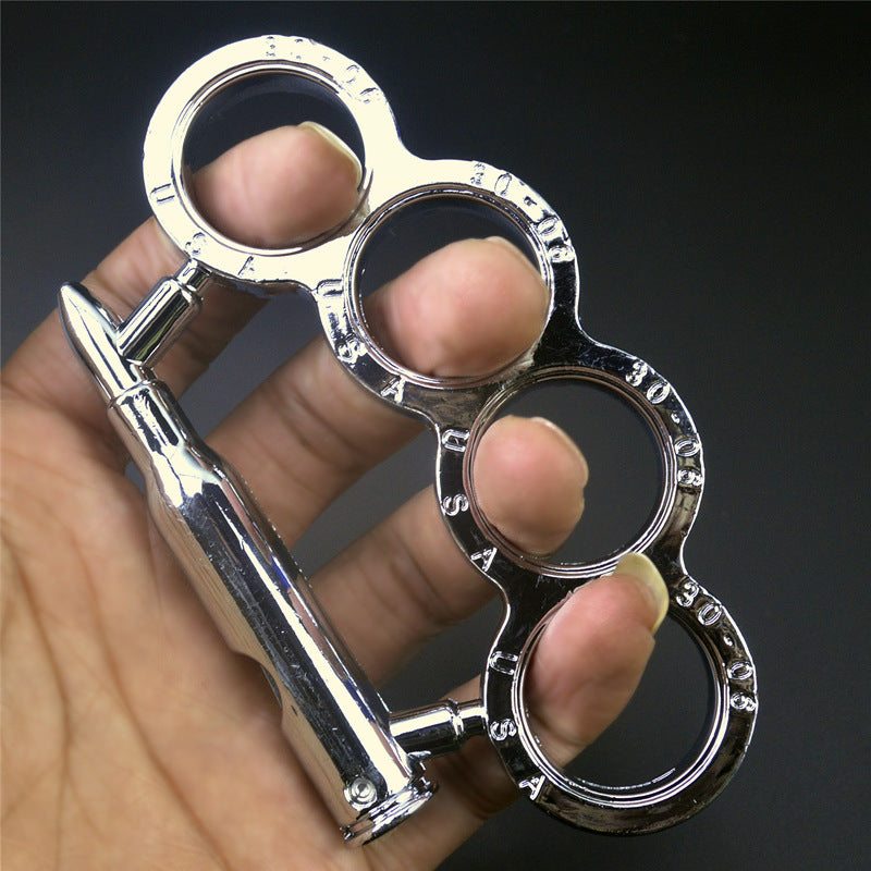 Metal Knuckle Duster Multifunctional Tool for Martial Arts Self-Defense