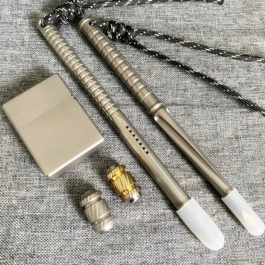 Titanium Tactical Break Baton EDC Survival Tool