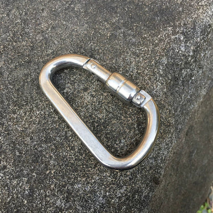 Titan GripLock D-Rig Clip for Secure Climbing and Hauling Tasks