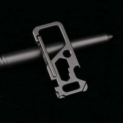 TC4 Titanium Utility Keychain Tool for Multi-Purpose Use