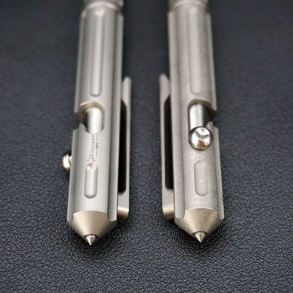 Starship-Inspired Tactical Pen Defender Made of Titanium