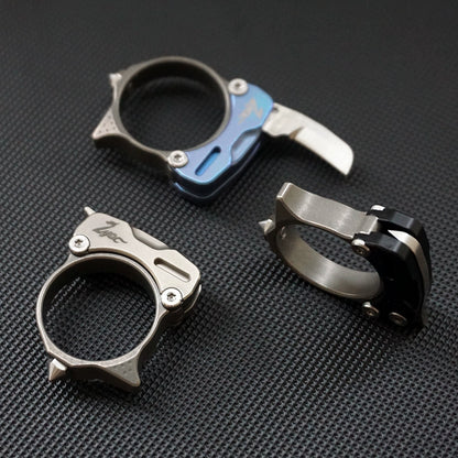 M390 Titanium MultiTool Ring