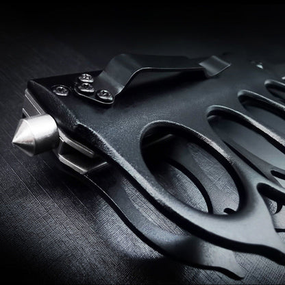 Folding Knife with Tiger Claw Design and MultiTool Capabilities