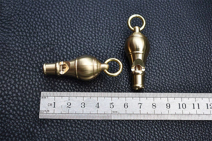 Brass Cannon Blast Loud Survival Whistle for Emergency Situations