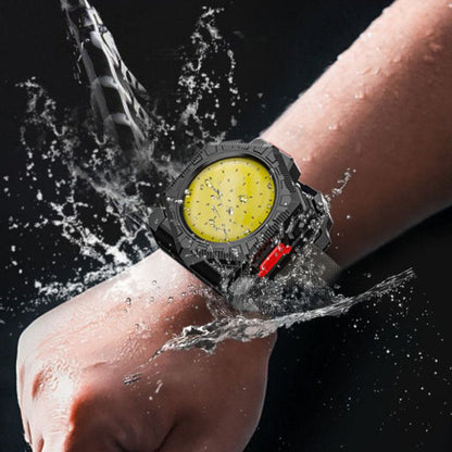 High-Intensity Outdoor Flashlight with Built-In Tools