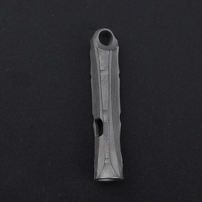 Portable Titanium Whistle for High Decibel Sound and Survival Needs