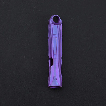 Portable Titanium Whistle for High Decibel Sound and Survival Needs